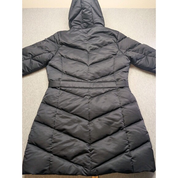 Adidas Long Down Padding 85 Black Puffer Jacket Size Medium - Picture 10 of 10